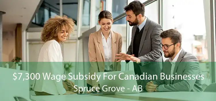 $7,300 Wage Subsidy For Canadian Businesses Spruce Grove - AB